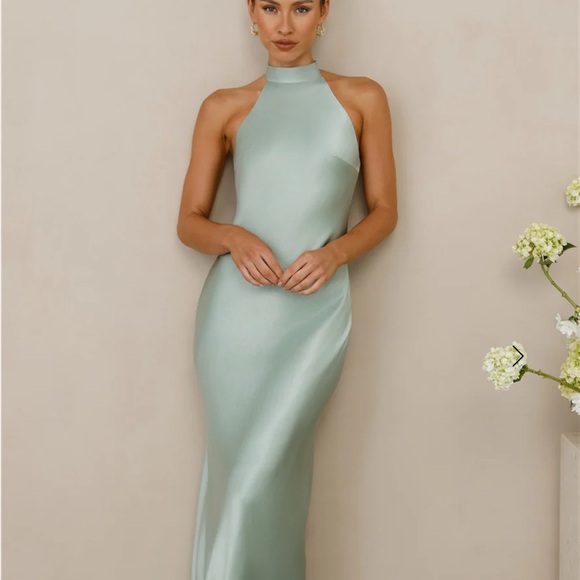 Hello Molly Dresses & Skirts - Hello Molly Mint Backless Dress